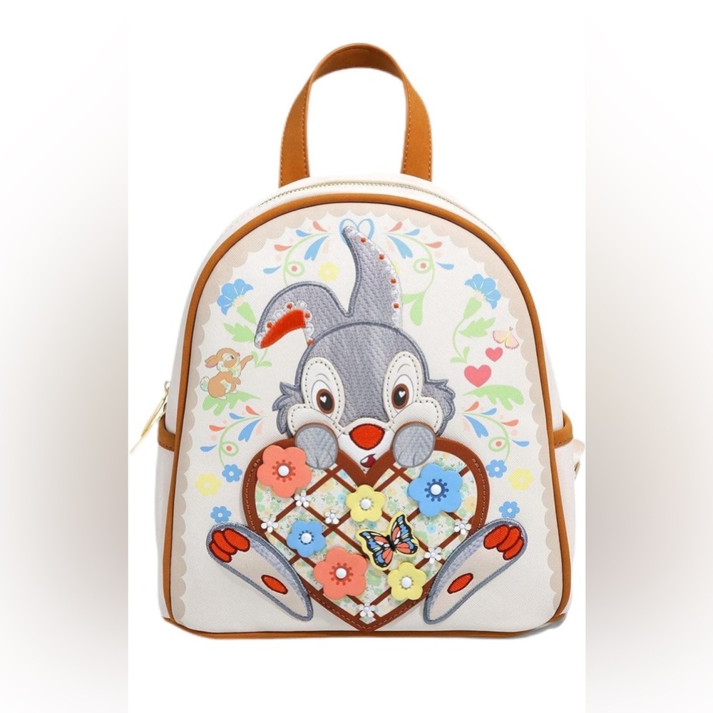 NWT Danielle Nicole Bambi’s Thumper heart mini backpack